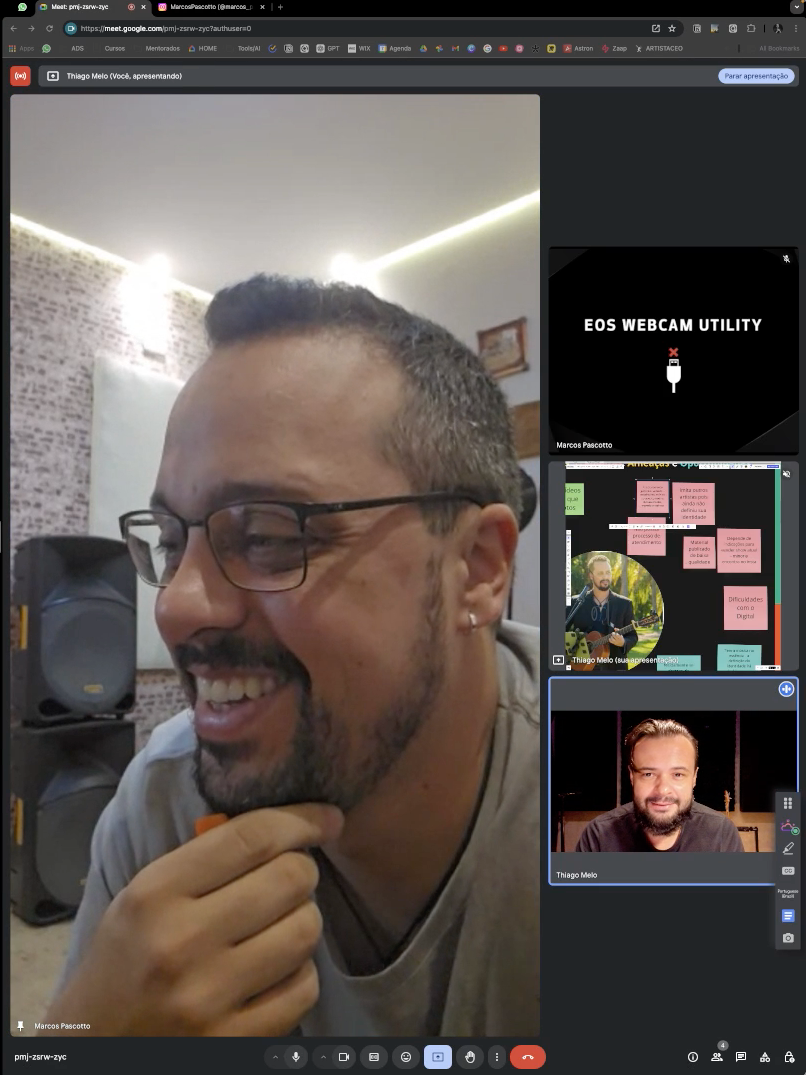 Mentoria — formando artistas