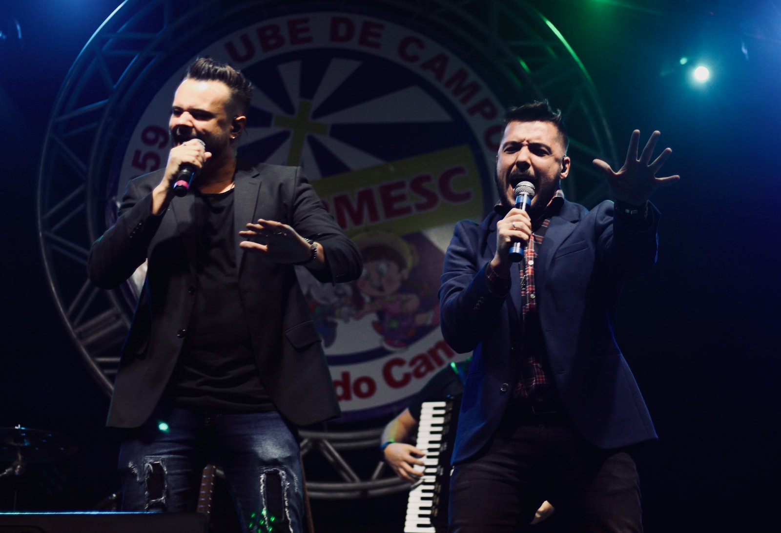 A dupla ao vivo, festival