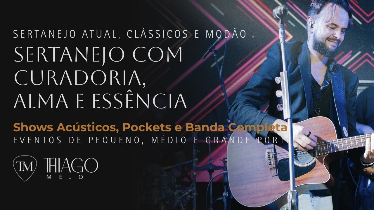 Teaser Thiago Melo sertanejo